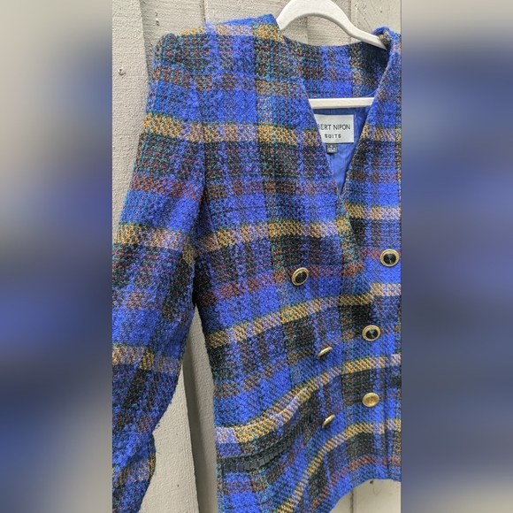 Vintage Albert Nipon Wool Blazer - Picture 8 of 8